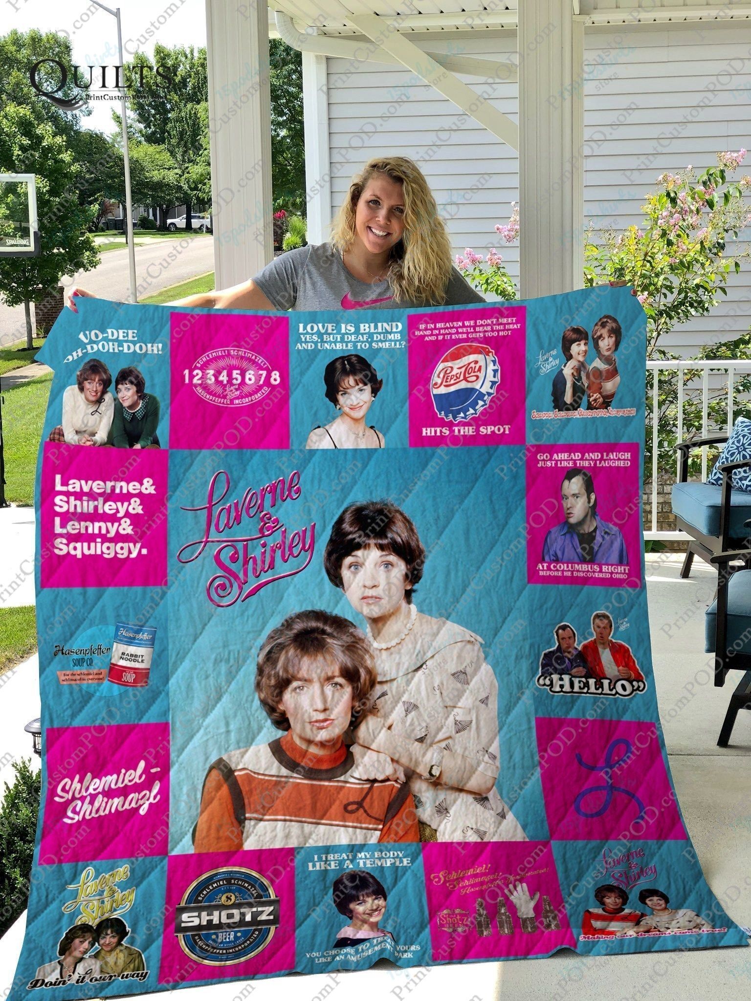 Laverne Shirley Quilt Laverne Shirley Quilt