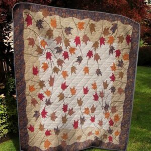 Leaf Quilt Cutzd