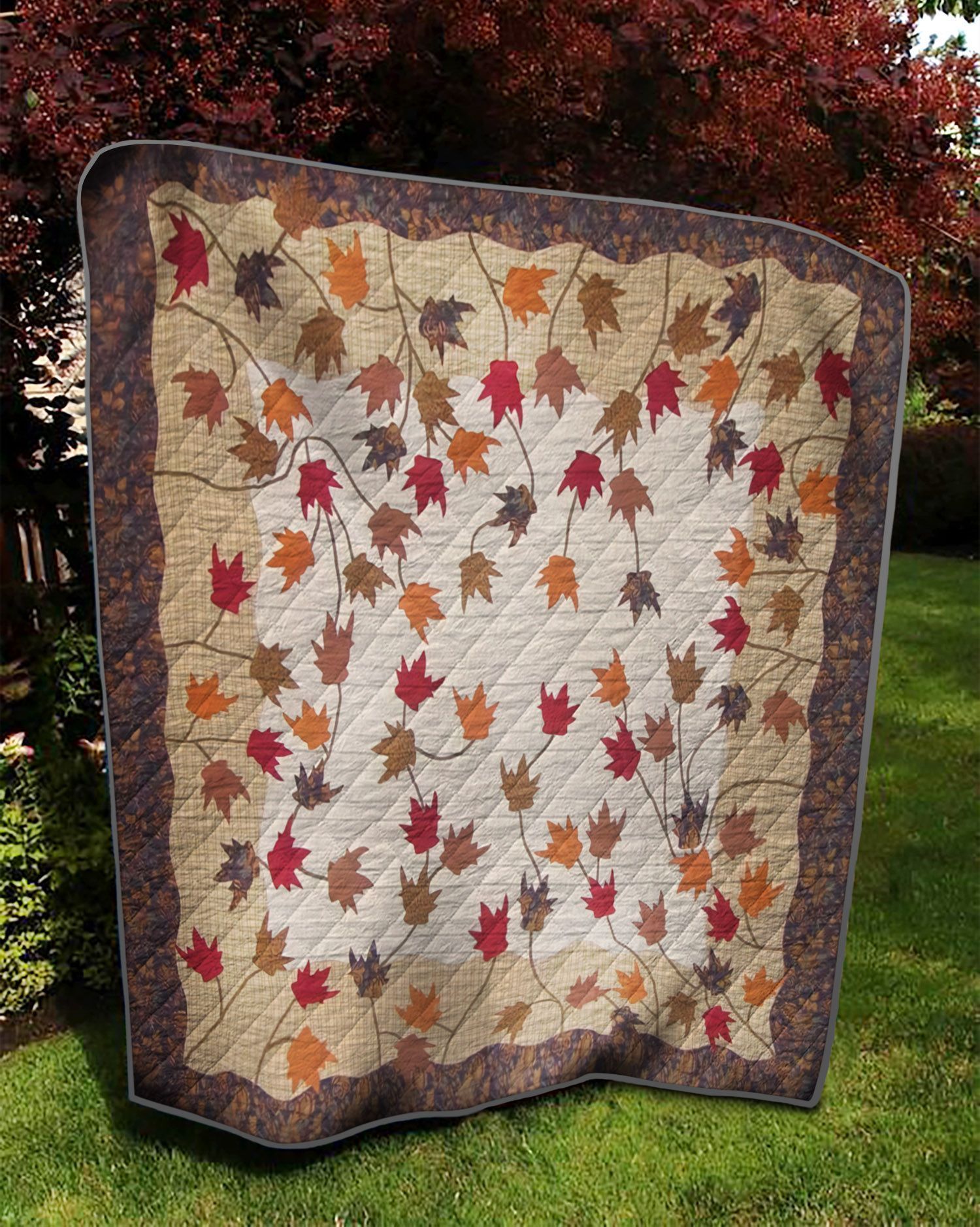 Leaf Quilt Cutzd Leaf Quilt Cutzd