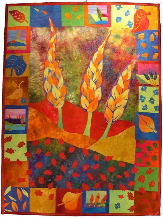 Leaves Quilt Ciwkm Leaves Quilt Ciwkm