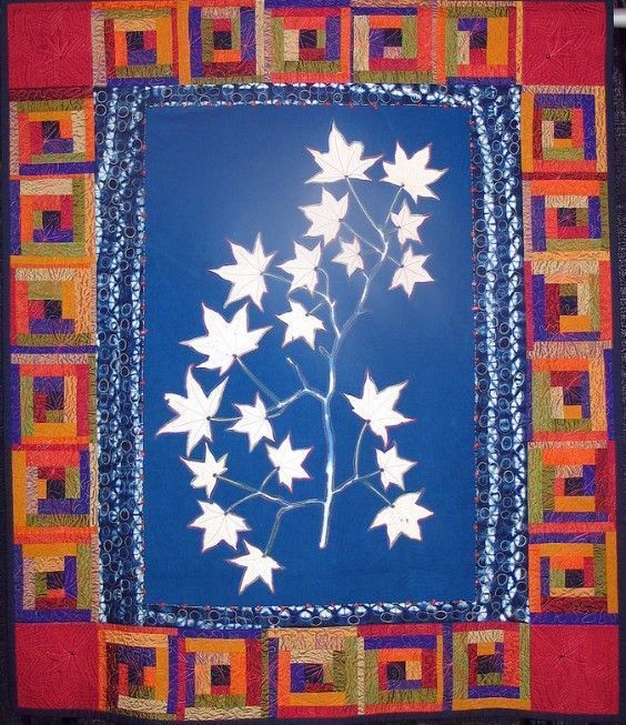 Leaves Quilt Cutvd Leaves Quilt Cutvd
