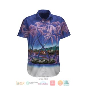 Leclerc French Army Hawaiian Shirt