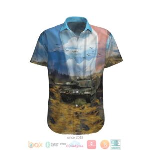 Leopard 2 German Army Hawaiian Shirt