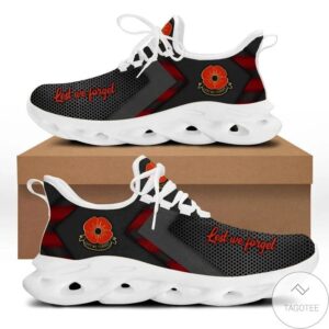 Lest We Forget Poppy Clunky Running Sneaker Max Soul Shoes