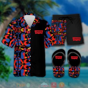 LeviS Hawaiian Shirt And Short