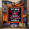 Lineman Quilt Blanket-3D Quilt Blanket Pm-Qct125