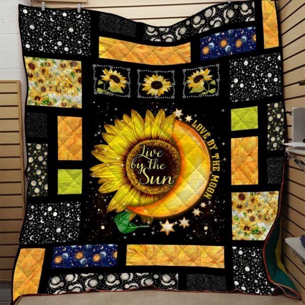 Live By The Sun Quilt Blanket 3D Quilt Blanket Pm-Qct134 Live By The Sun Quilt Blanket 3D Quilt Blanket Pm-Qct134