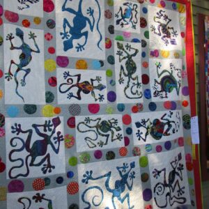 Lizards Quilt Ciksb