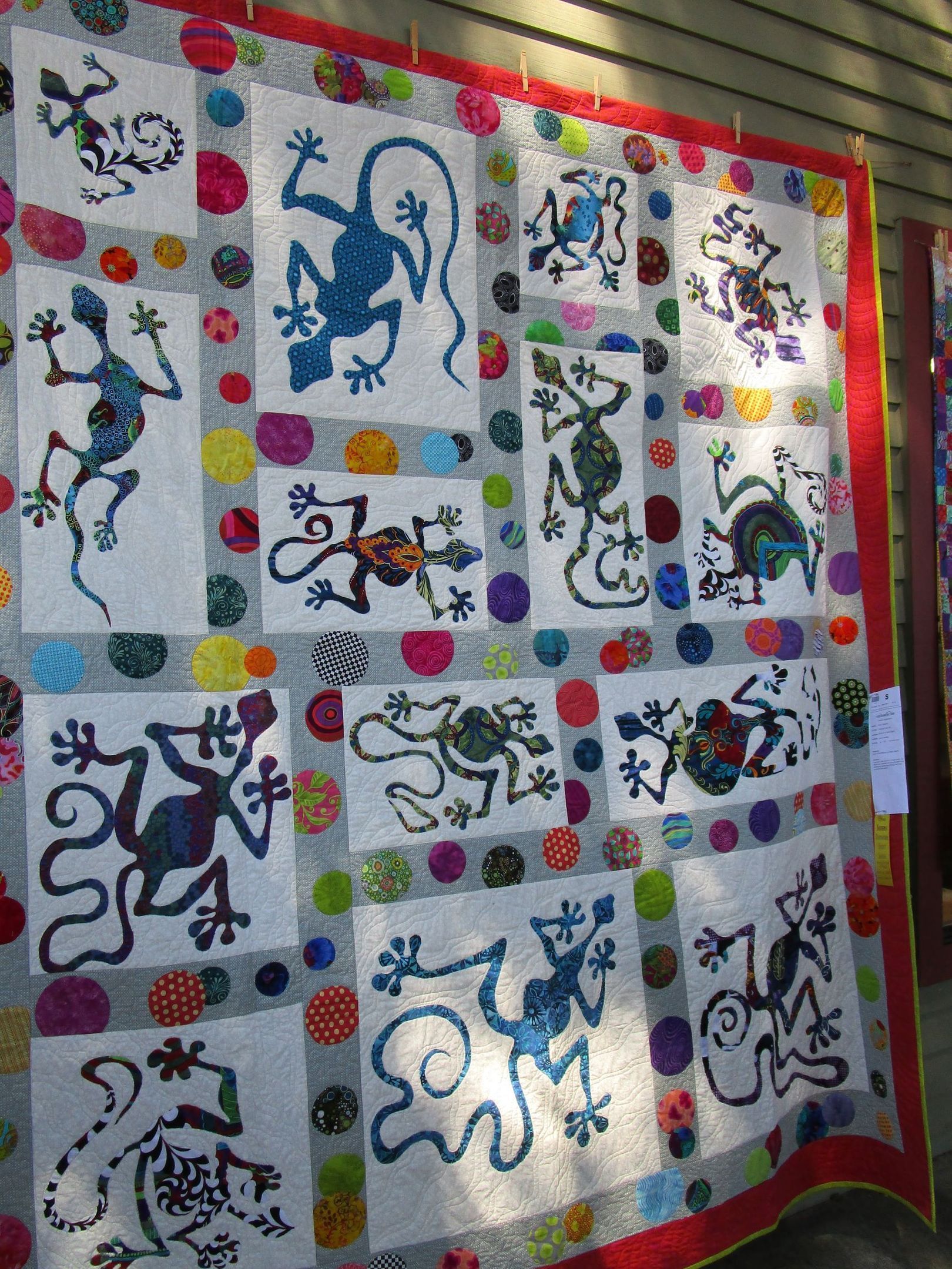 Lizards Quilt Ciksb Lizards Quilt Ciksb