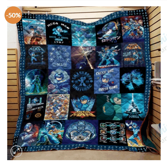 Ll Megaman Quilt Ll Megaman Quilt
