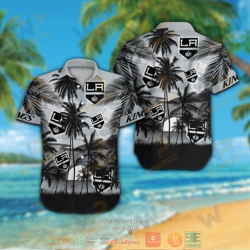 Los Angeles Kings Hawaiian Shirt And Shorts Los Angeles Kings Hawaiian Shirt And Shorts