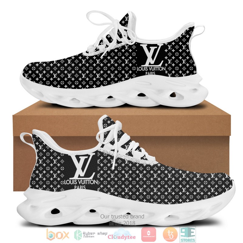 Louis Vuitton Paris White Lv Black Clunky Max Soul Sneaker Louis Vuitton Paris White Lv Black Clunky Max Soul Sneaker