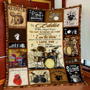 Love Drums Quilt