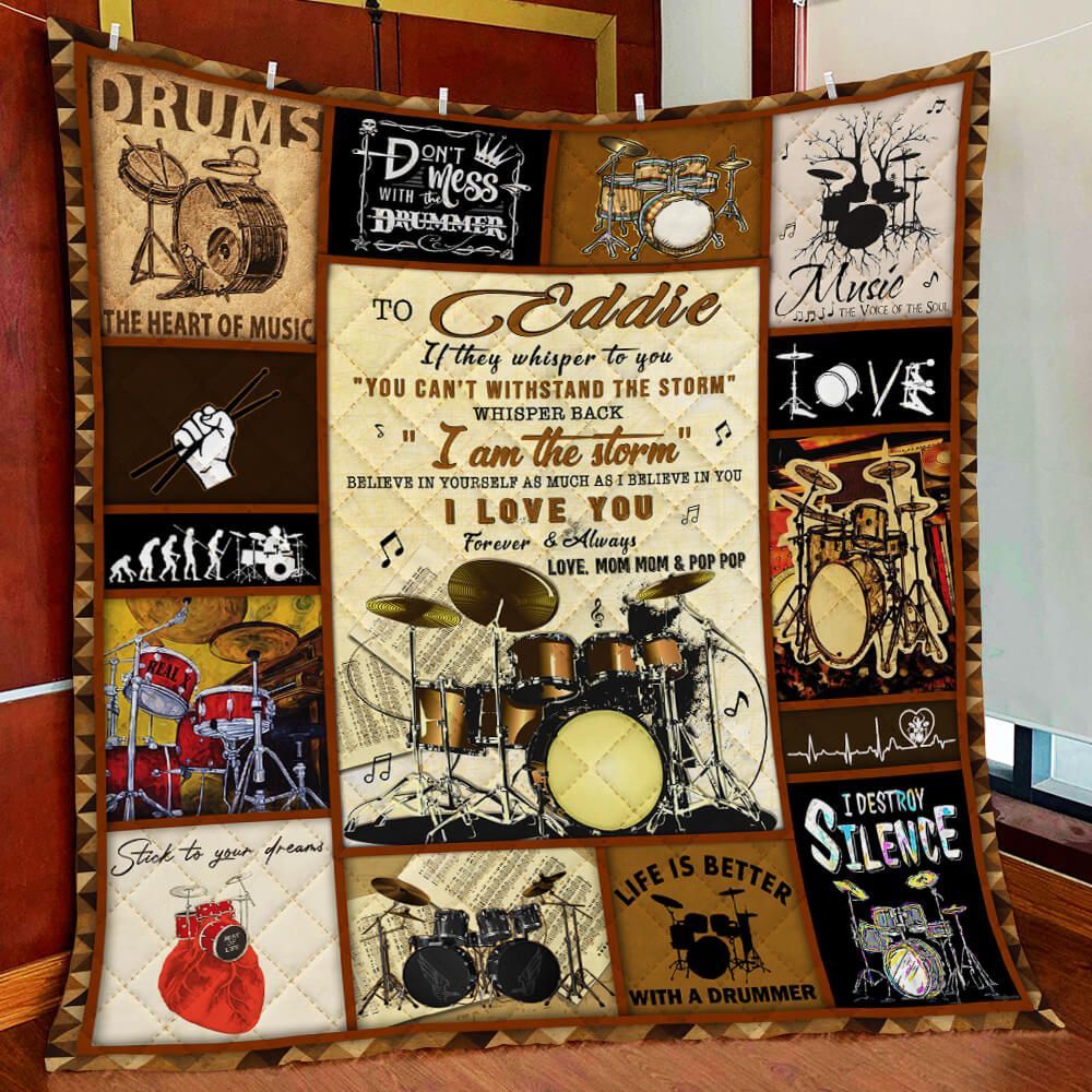 Love Drums Quilt Love Drums Quilt