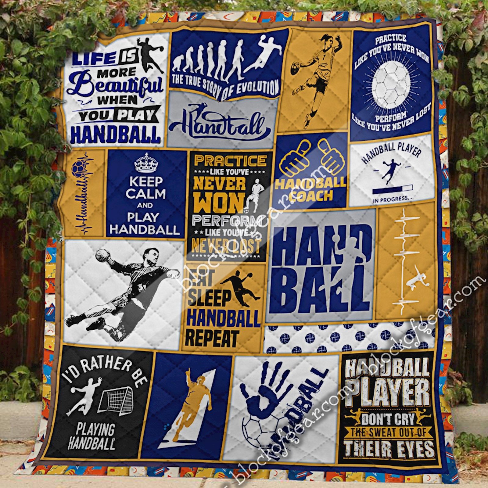 Love Handball Quilt Love Handball Quilt