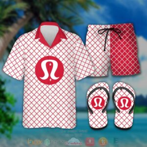 Lululemon Hawaiian Shirt And Short