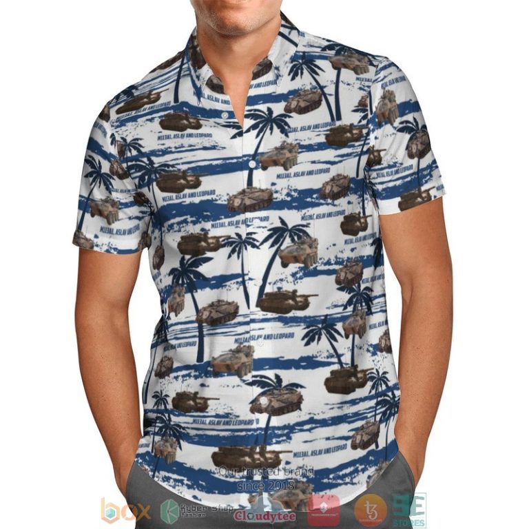 Aslav And Leopard Australian Army Hawaiian Shirt Aslav And Leopard Australian Army Hawaiian Shirt