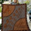 MHE21010701-MHQ21010701 Barrel Racing Never Walk Alone Quilt Bed Set & Quilt Blanket
