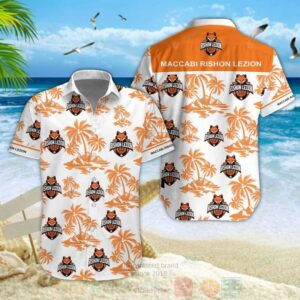 Maccabi Rishon Lezion Hawaiian Shirt