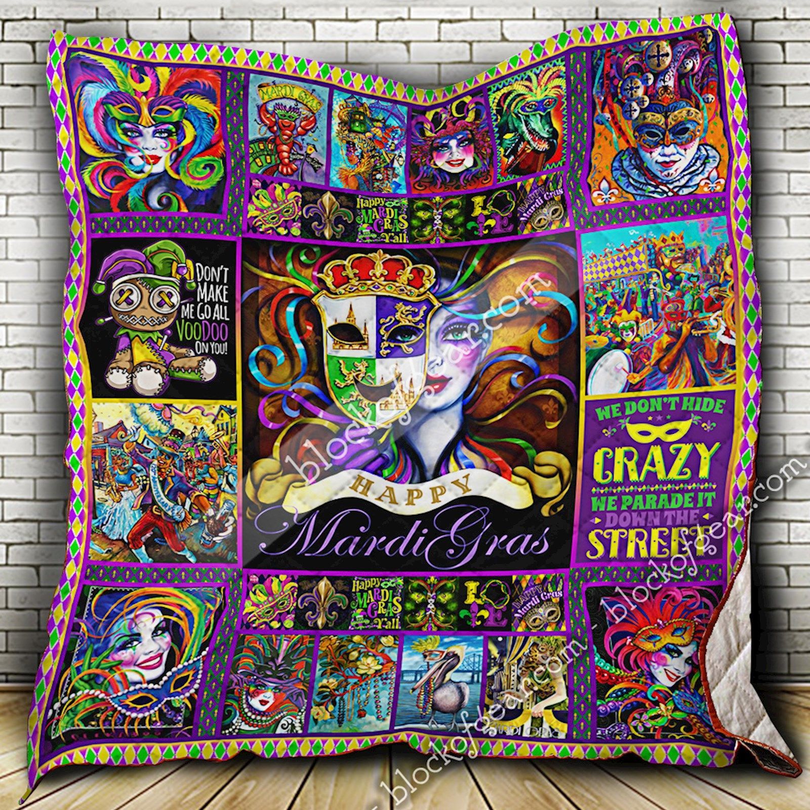 Mardi Gras Quilt Mardi Gras Quilt