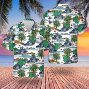 Marynarka Wojenna Okrety Rakietowe Typu Orkan Hawaiian Shirt