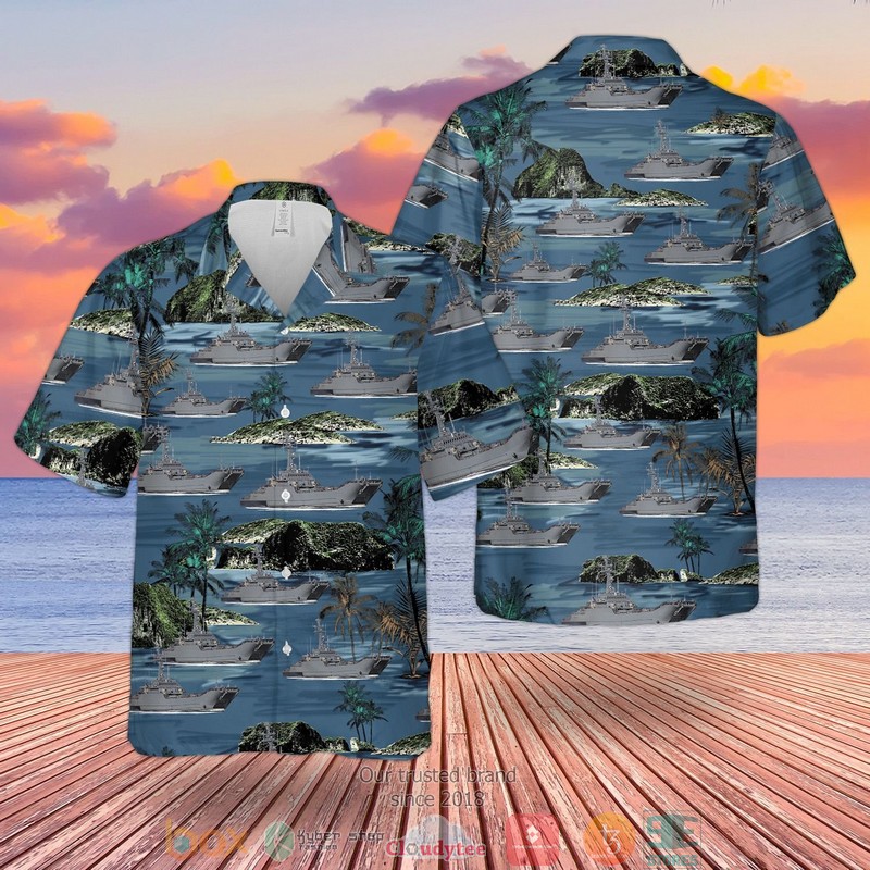 Marynarka Wojenna Okrety Transportowo-Minowe Projektu 767 Hawaiian Shirt Marynarka Wojenna Okrety Transportowo-Minowe Projektu 767 Hawaiian Shirt