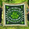 May The Road Rise Quilt Blanket Quilt Blanket Blanket Best Gift Ideas For Saint Patricks Day Dhc09121351Dd