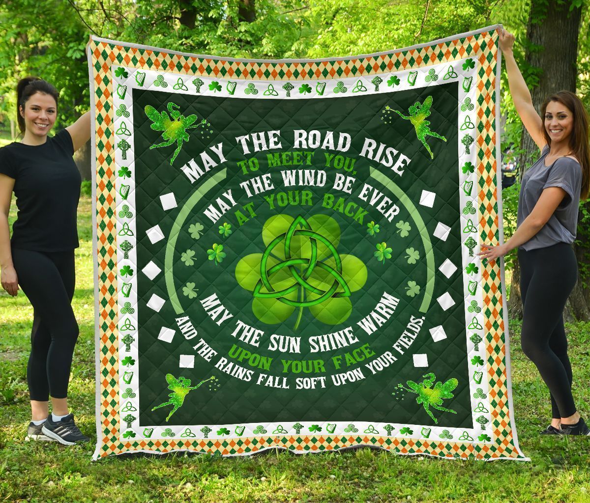 May The Road Rise Quilt Blanket Quilt Blanket Blanket Best Gift Ideas For Saint Patricks Day Dhc09121351Dd May The Road Rise Quilt Blanket Quilt Blanket Blanket Best Gift Ideas For Saint Patricks Day Dhc09121351Dd