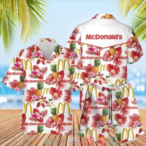 McdonaldS Pineapple Hawaiian Shirt