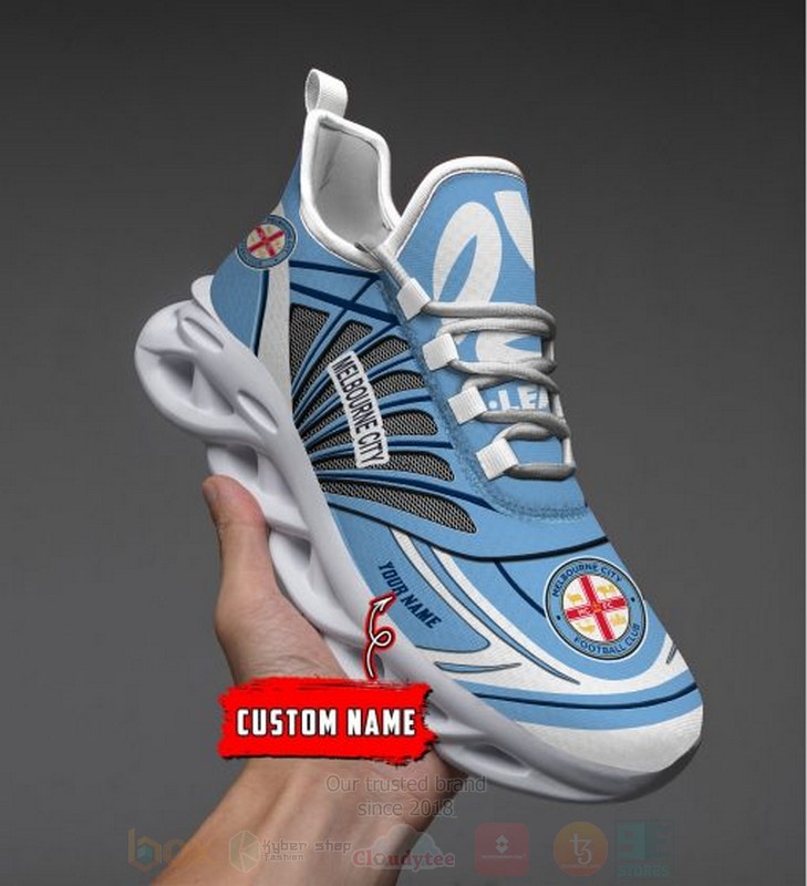Melbourne City-A-League Personalized Clunky Max Soul Shoes Melbourne City-A-League Personalized Clunky Max Soul Shoes