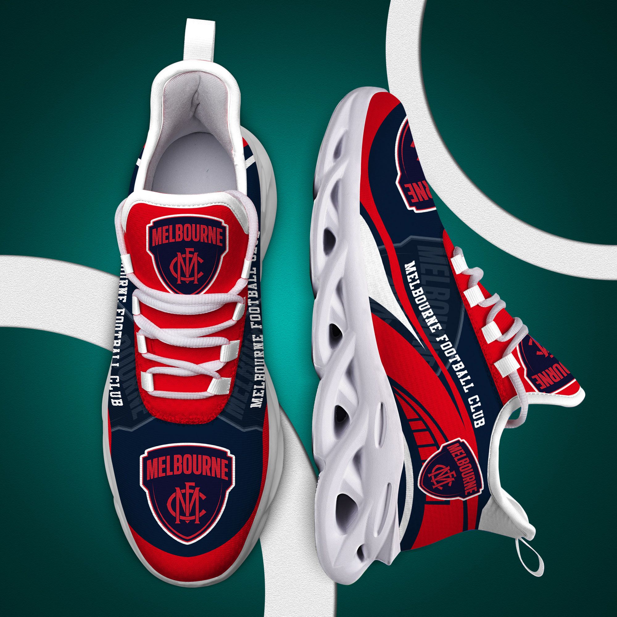 Melbourne Demons Clunky Max Soul Shoes Melbourne Demons Clunky Max Soul Shoes