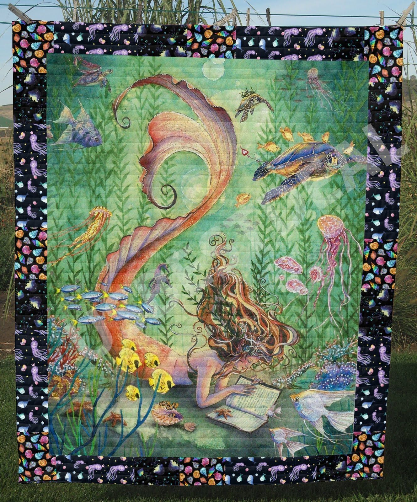 Mermaid Quilt Cuvkh Mermaid Quilt Cuvkh
