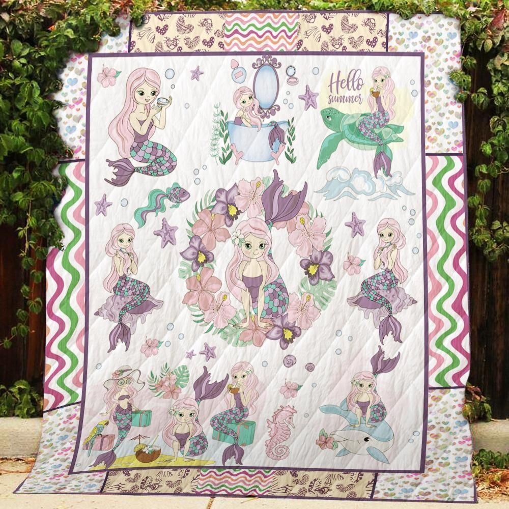 Mermaid Quilt Tucih Mermaid Quilt Tucih