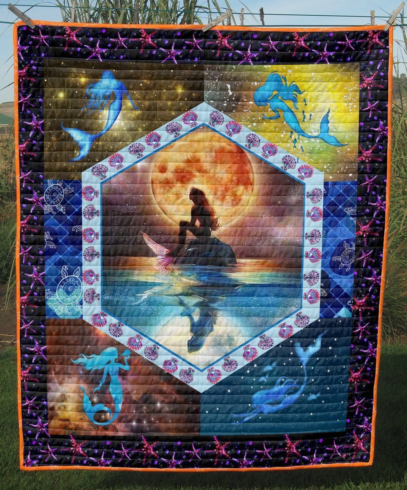 Mermaid Quilt Tuddj Mermaid Quilt Tuddj
