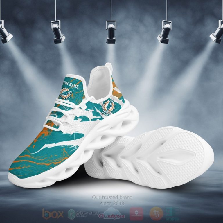 Miami-Dolphins-Nfl-American-Custom-Name-Clunky-Max-Soul-Shoes-2