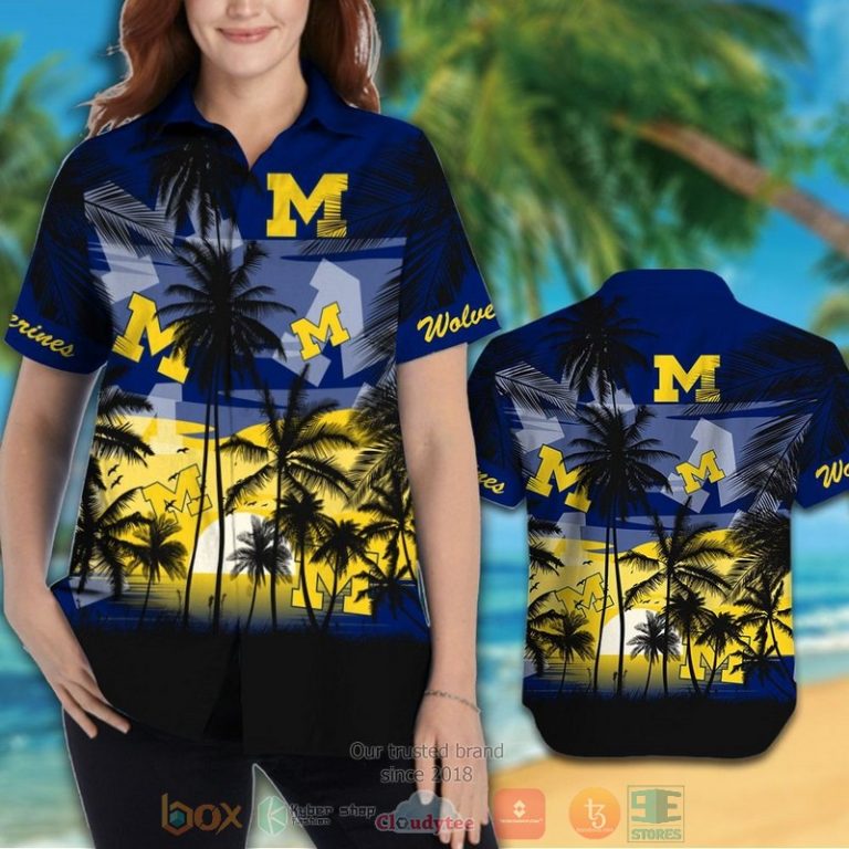 Michigan_Wolverines_Tropical_Hawaiian_Shirt_and_shorts_1_2-768x768-1