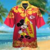 Mickey Mouse Kansas City Chiefs Hawaiian Shirt And Shorts