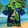 Mickey Mouse Seattle Seahawks Hawaiian Shirt And Shorts