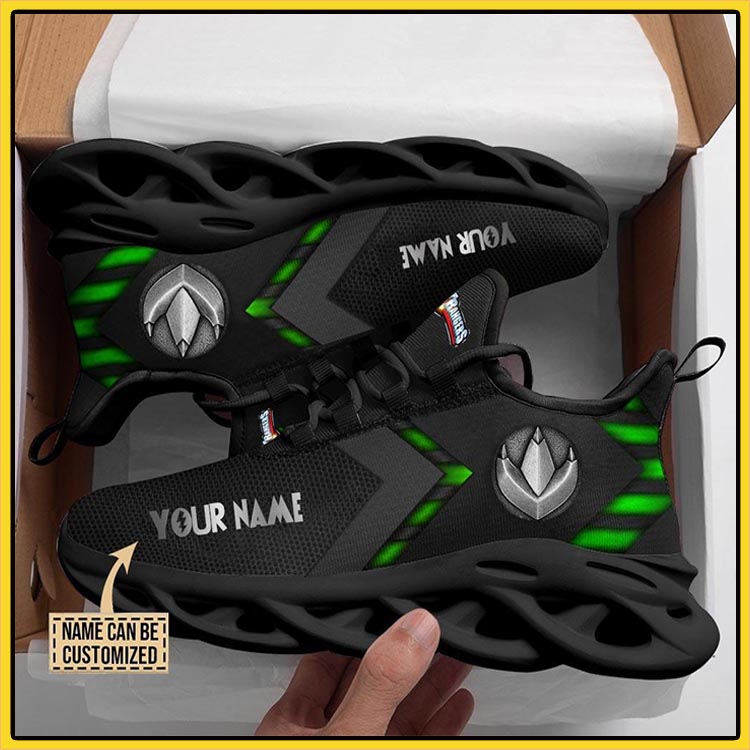 Mighty Morphin Power Rangers Green Custom Name Clunky Max Soul Shoes Mighty Morphin Power Rangers Green Custom Name Clunky Max Soul Shoes