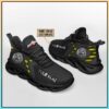 Mighty Morphin Power Rangers Yellow Custom Name Clunky Max Soul Shoes