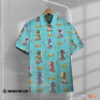 Mighty Morphin Power Rangers Cyan Hawaiian Shirt