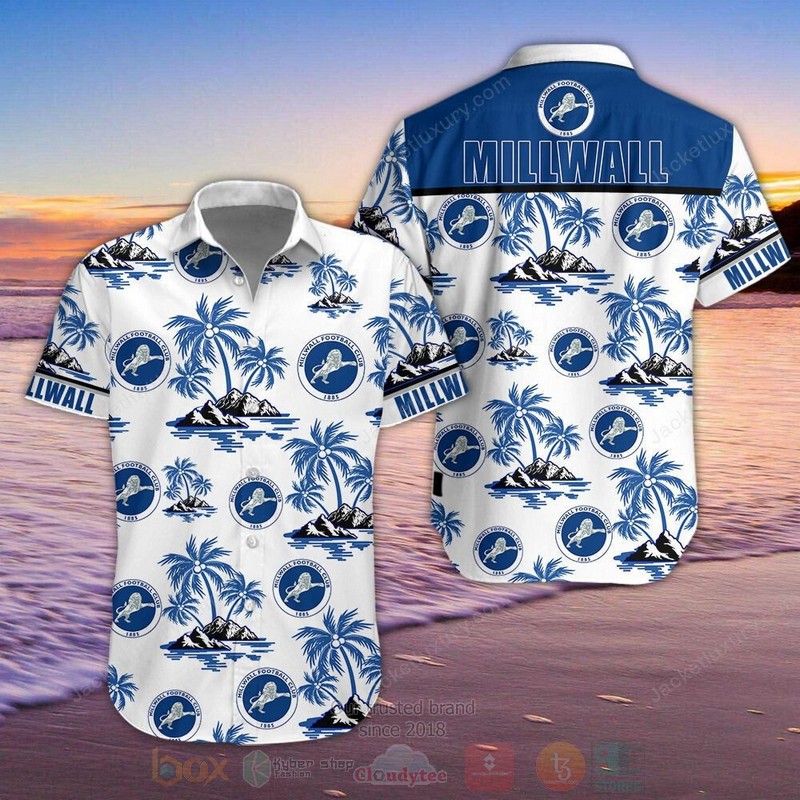 Millwall F.C Hawaiian Shirt Millwall F.C Hawaiian Shirt