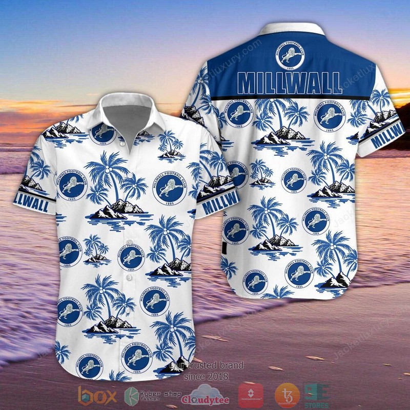 Millwall F.C Hawaiian Shirt Millwall F.C Hawaiian Shirt