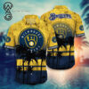Milwaukee Brewers Baseball Team Combo Hawaiian Shirt And Shorts