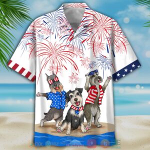 Miniature Schnauzer Independence Is Coming Hawaiian Shirt
