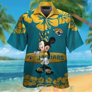 Minnie Mouse Jacksonville Jaguars Hawaiian Shirt And Shorts