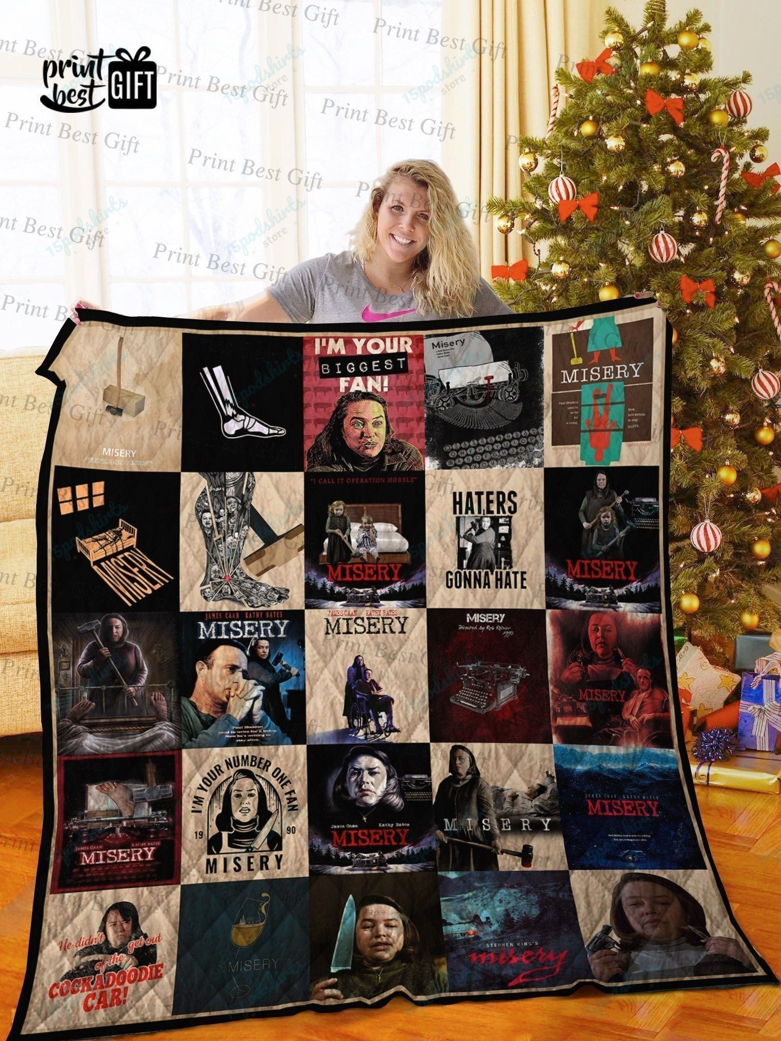 Misery Poster Quilt Misery Poster Quilt