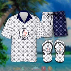 Moncler Hawaiian Shirt And Short