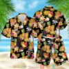Monty Python Pineapple Black Yellow Hawaiian Shirt
