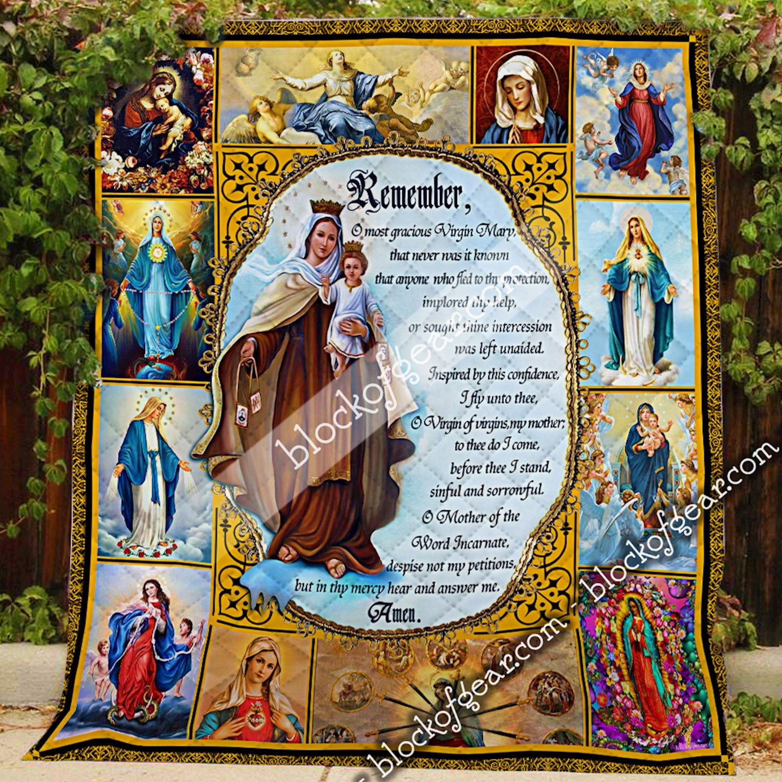 Mother Mary Quilt Mother Mary Quilt